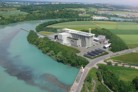 La future usine d’incinération des Cheneviers a été dimensionnée par rapport à la quantité d’énergie à produire.