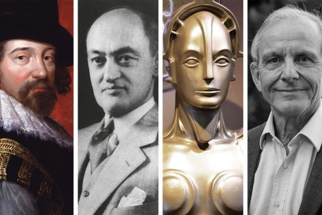 Francis Bacon, Joseph Schumpeter, l’humanoïde de « Metropolis » et Axel Kahn.