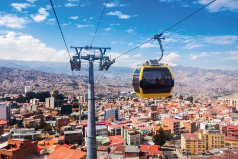 Le téléphérique La Paz - El Alto.